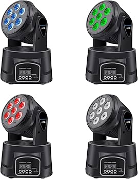 Amazon.com: BETOPPER Moving Head RGBW, DJ Lights, Sound